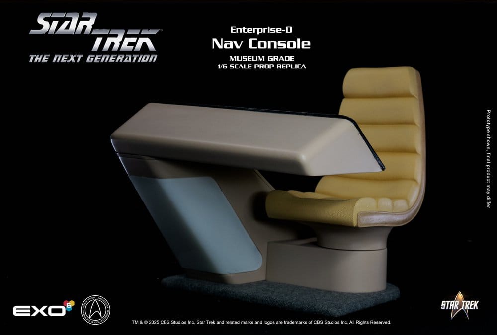 Star Trek: The Next Generation Replik 1/6 Enterprise-D Bridge Consoles Set