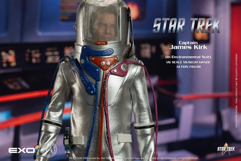 Star Trek: Die Original-Serie Actionfigur 1/6 Captain James T. Kirk (in Environmental Suit) 29 cm