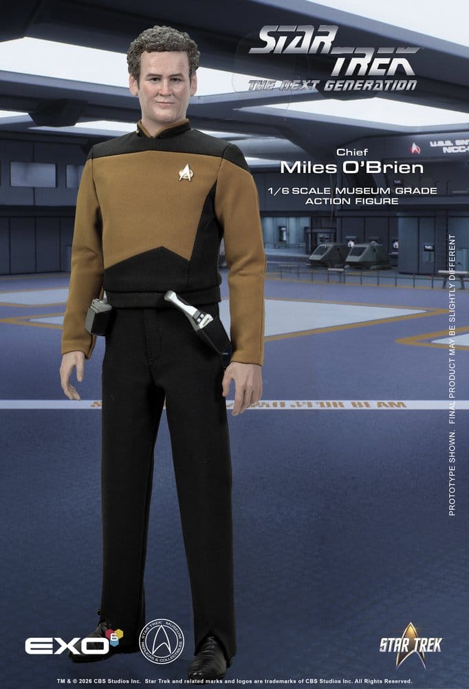 Star Trek: Das nächste Jahrhundert Actionfigur 1/6 Chief Miles O'Brien Essential Version 30 cm