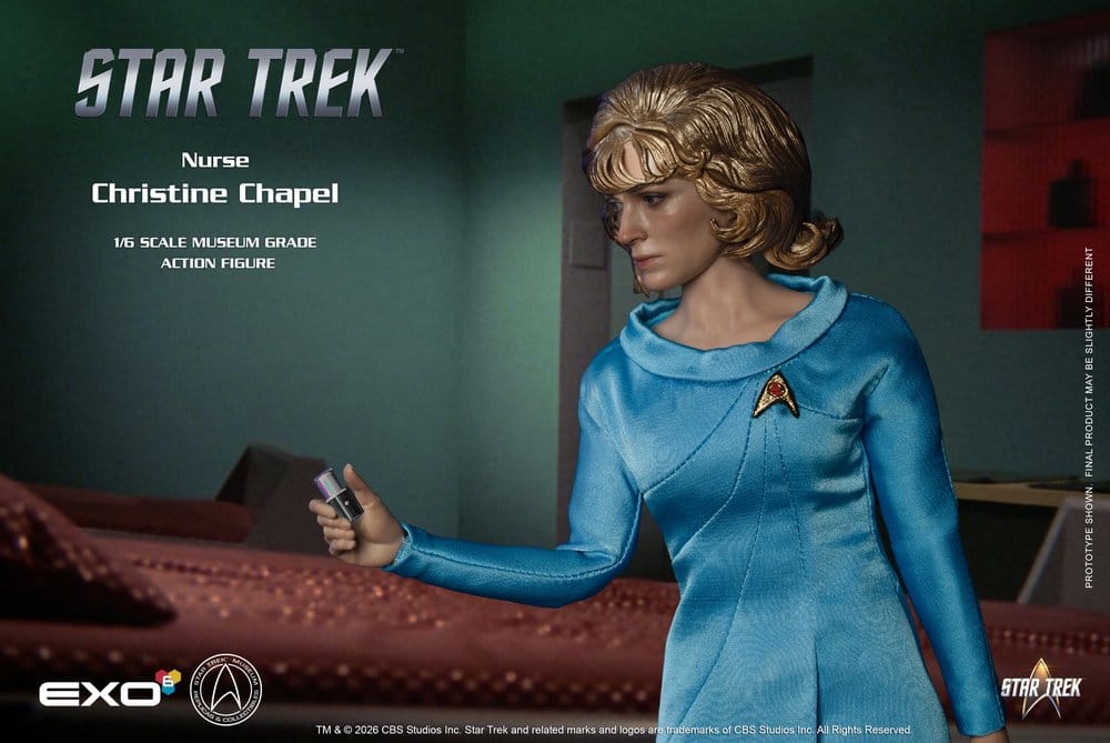 Raumschiff Enterprise Museum Grade Actionfigur 1/6 Nurse Christine Chapel 28 cm