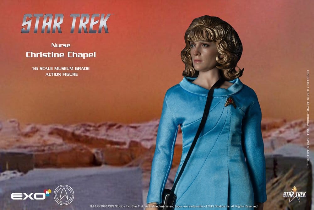 Raumschiff Enterprise Museum Grade Actionfigur 1/6 Nurse Christine Chapel 28 cm