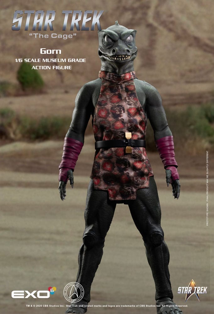 Raumschiff Enterprise Actionfigur 1/6 Gorn 31 cm