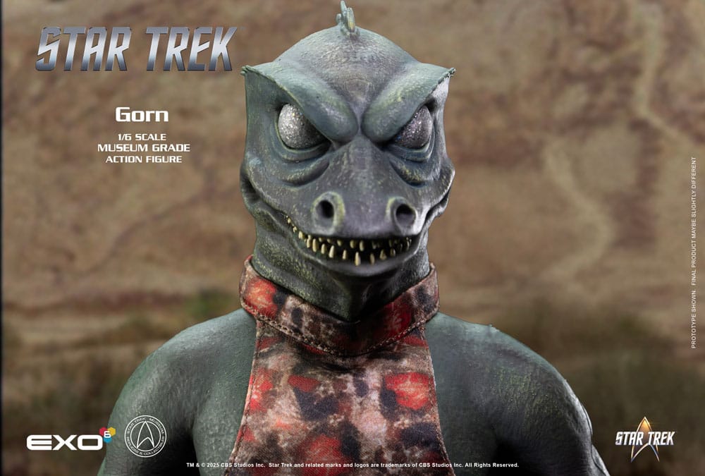 Raumschiff Enterprise Actionfigur 1/6 Gorn 31 cm