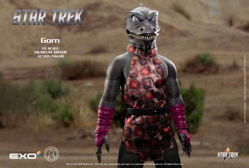 Raumschiff Enterprise Actionfigur 1/6 Gorn 31 cm