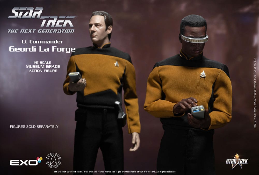 Star Trek: The Next Generation Actionfigur 1/6 Lt. Commander Geordi La Forge (Essentials Version) 28 cm