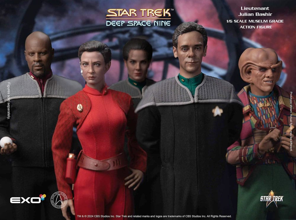 Star Trek: Deep Space Nine Actionfigur 1/6 Dr. Julian Bashir 30 cm