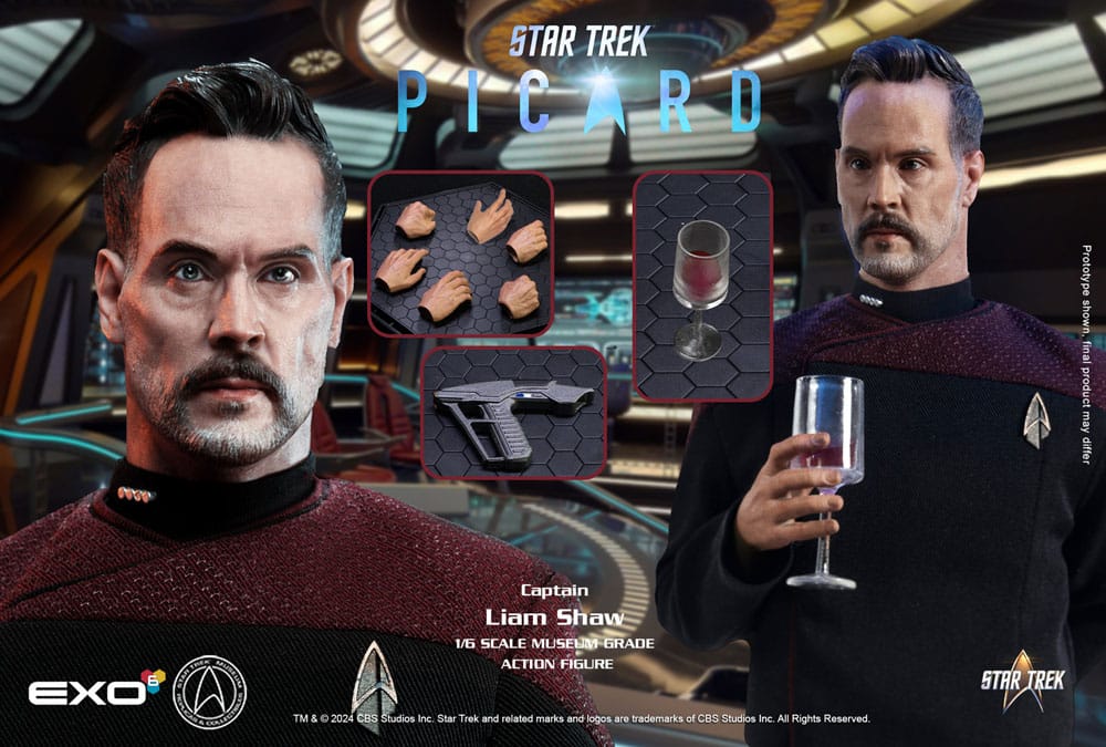 Star Trek: Picard Actionfigur 1/6 Captain Liam Shaw 30 cm