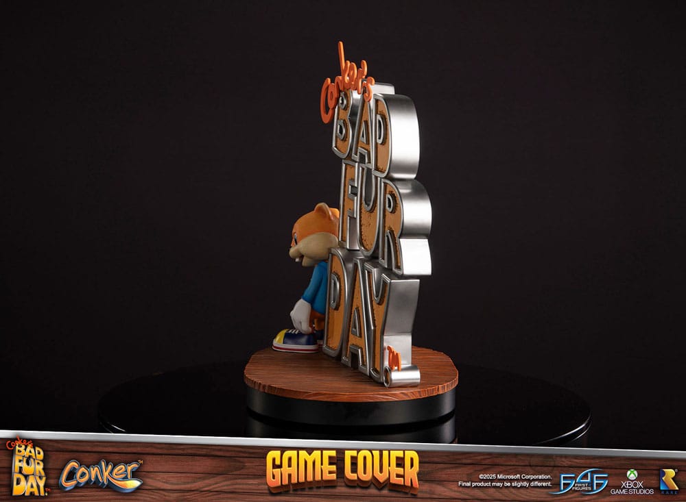 Conker´s Bad Fur Day Statue Game Cover Standard Edition 45 cm