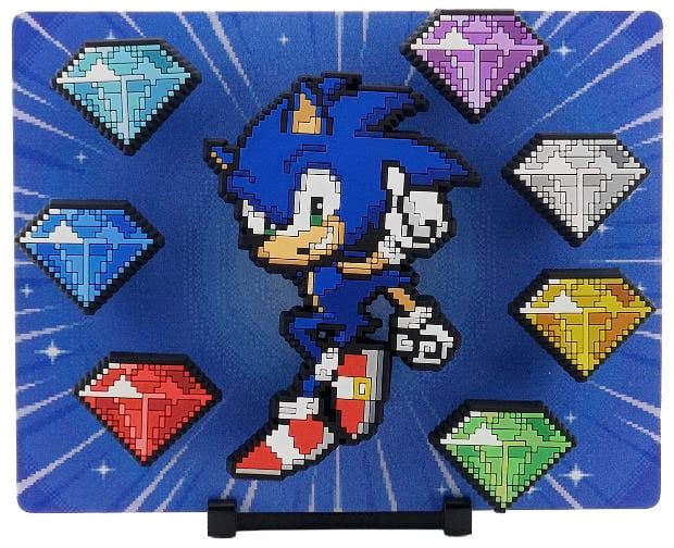 Sonic The Hedgehog FiGGYZ Magnet-Sammelfigur Modern Sonic 35th Anniversary 9 cm