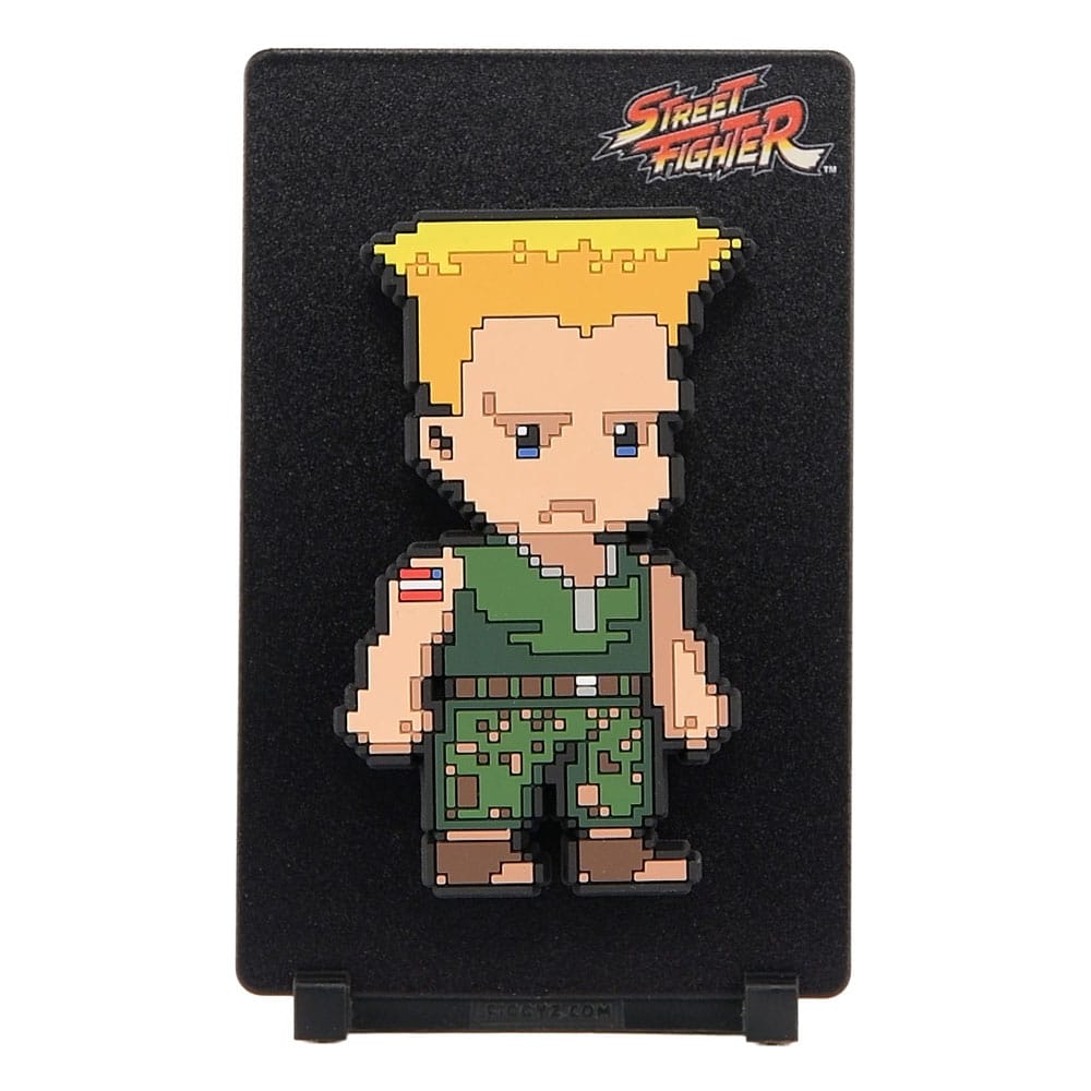 Street Fighter 2 FiGGYZ Magnet-Sammelfigur Guile 11 cm