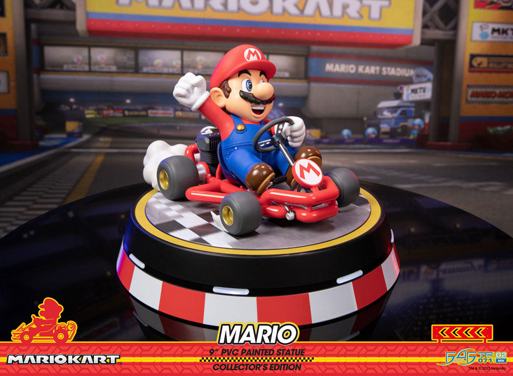Mario Kart PVC Statue Mario Collector's Edition 22 cm
