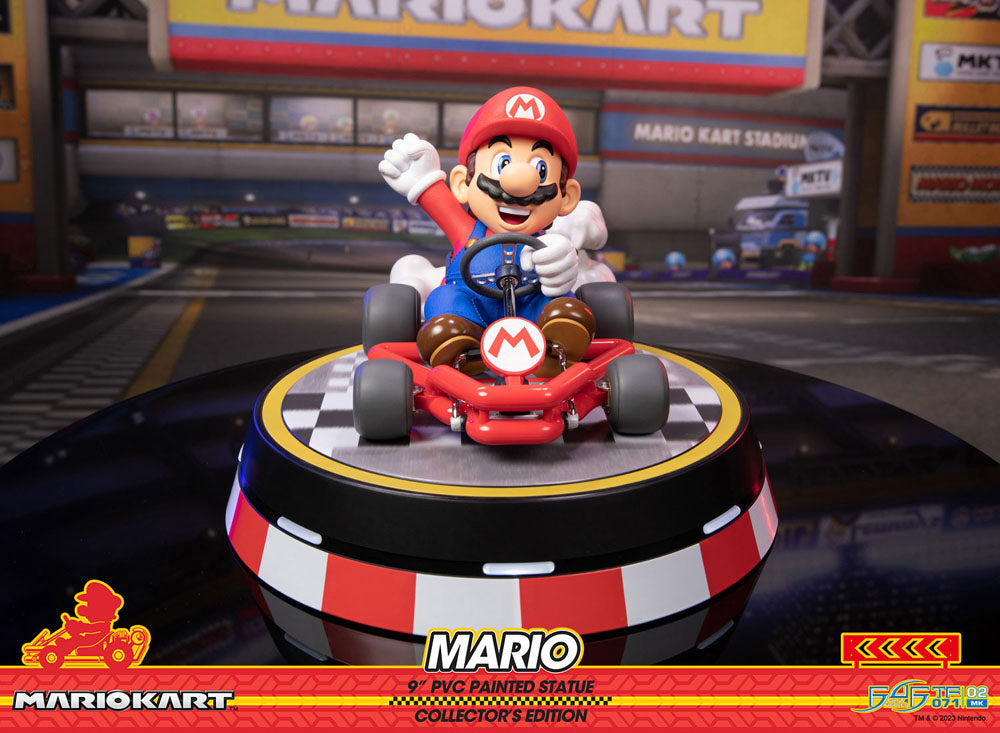 Mario Kart PVC Statue Mario Collector's Edition 22 cm