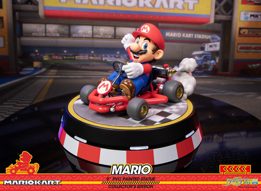 Mario Kart PVC Statue Mario Collector's Edition 22 cm