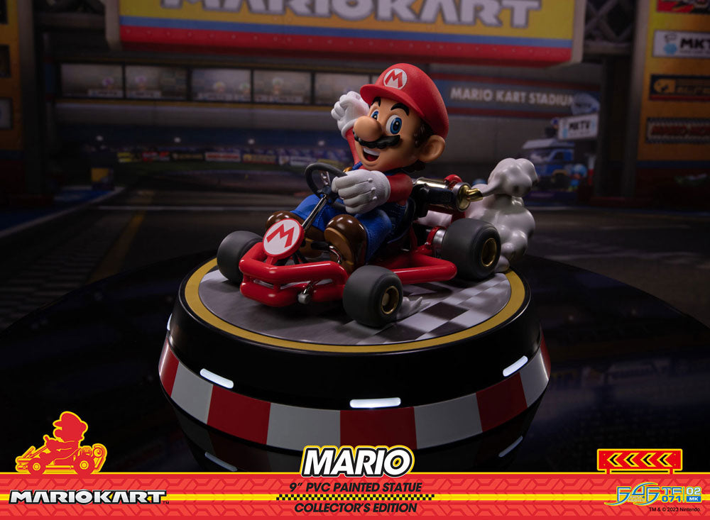 Mario Kart PVC Statue Mario Collector's Edition 22 cm