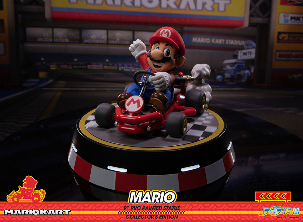 Mario Kart PVC Statue Mario Collector's Edition 22 cm