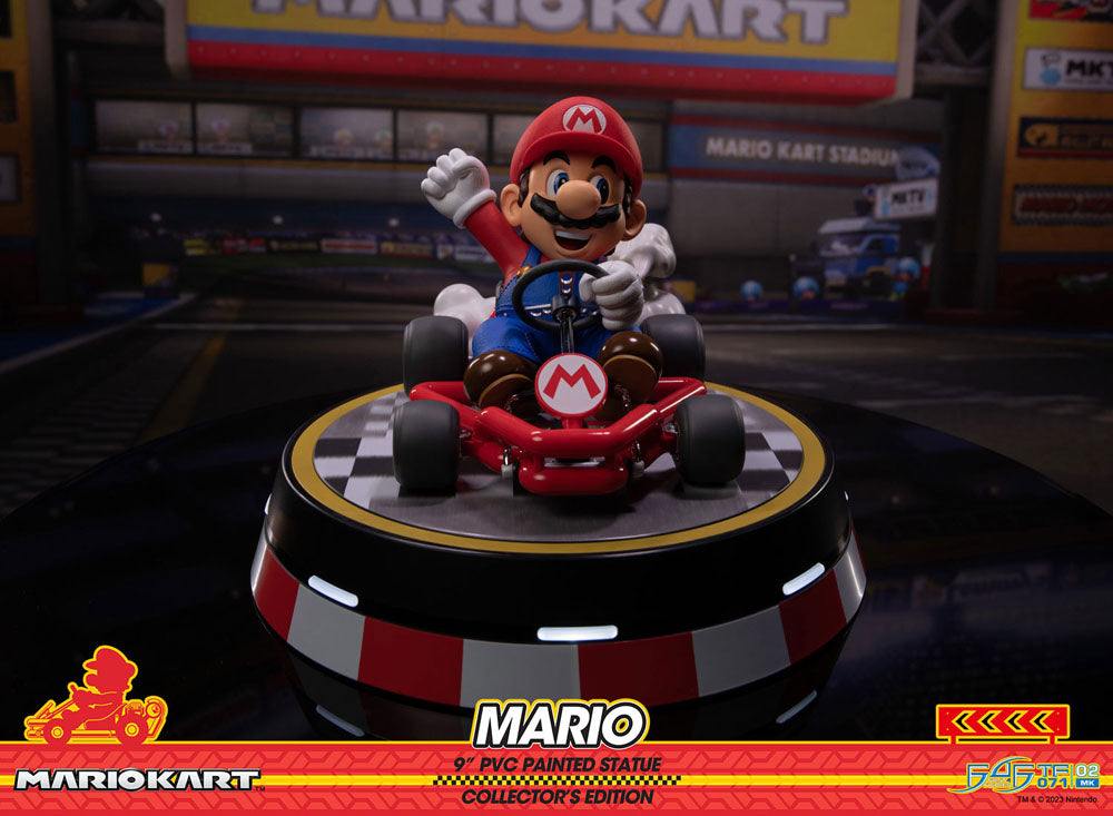 Mario Kart PVC Statue Mario Collector's Edition 22 cm