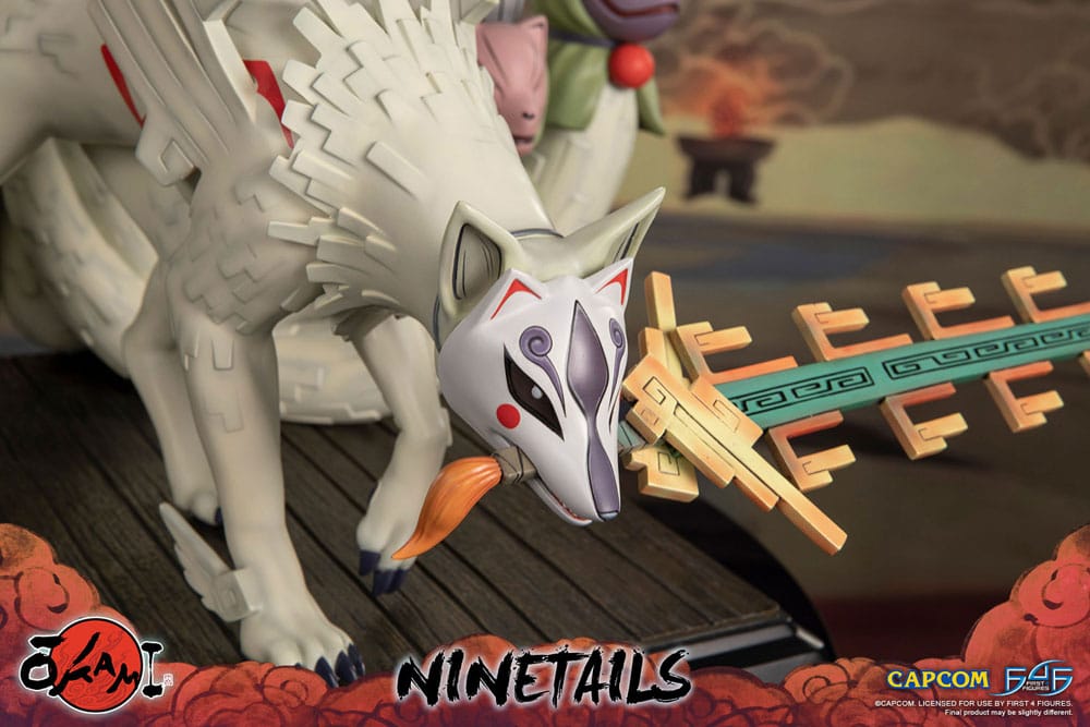 Okami Statue Ninetails 51 cm