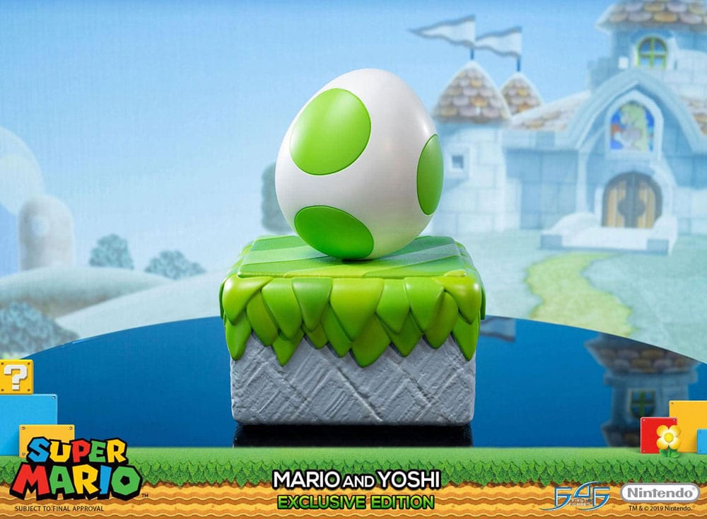 Super Mario Statue Mario & Yoshi Exclusive Edition 48 cm
