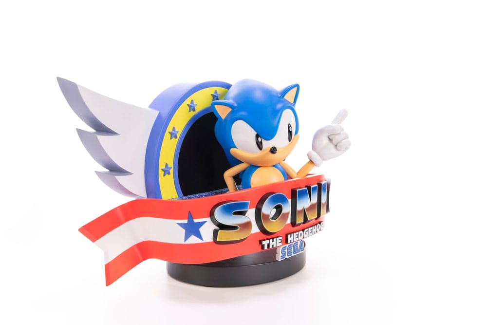 Sonic the Hedgehog Statue Sonic Title Screen 21 cm