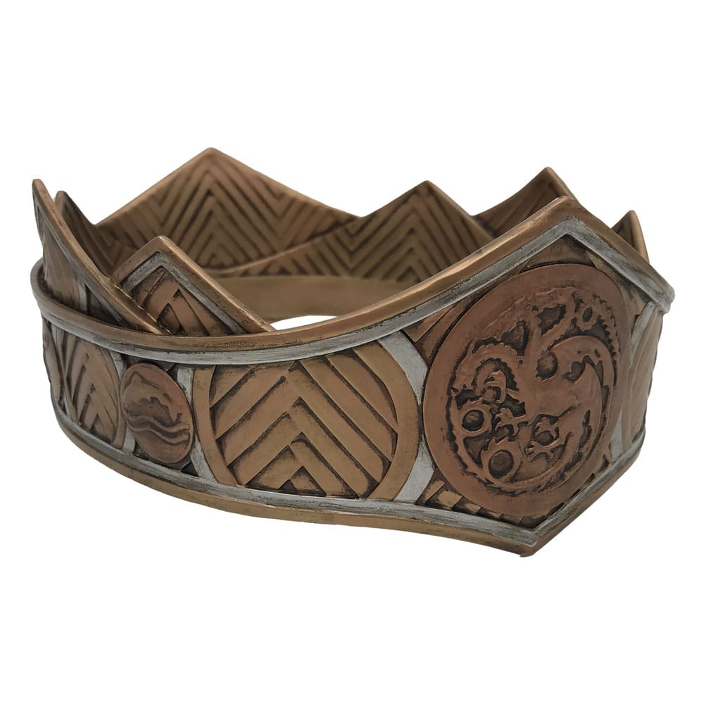 House of the Dragon Replik 1/1 Krone von King Viserys Targaryen Limited Edition 15 cm