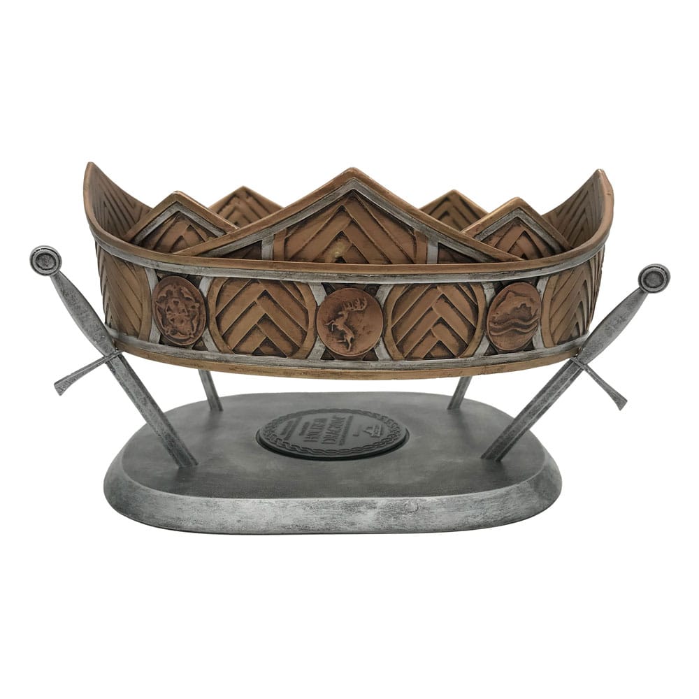 House of the Dragon Replik 1/1 Krone von King Viserys Targaryen Limited Edition 15 cm