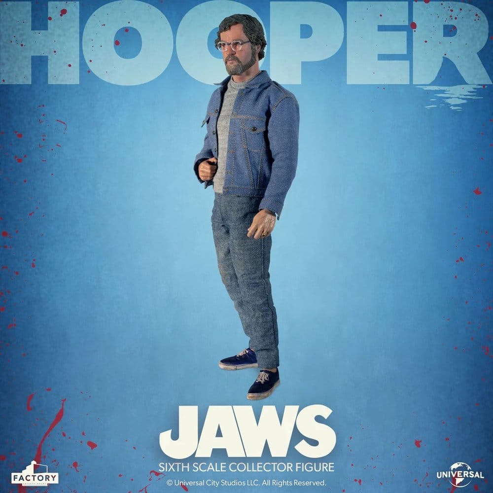 Der weiße Hai Actionfigur 1/6 Hooper 15 cm