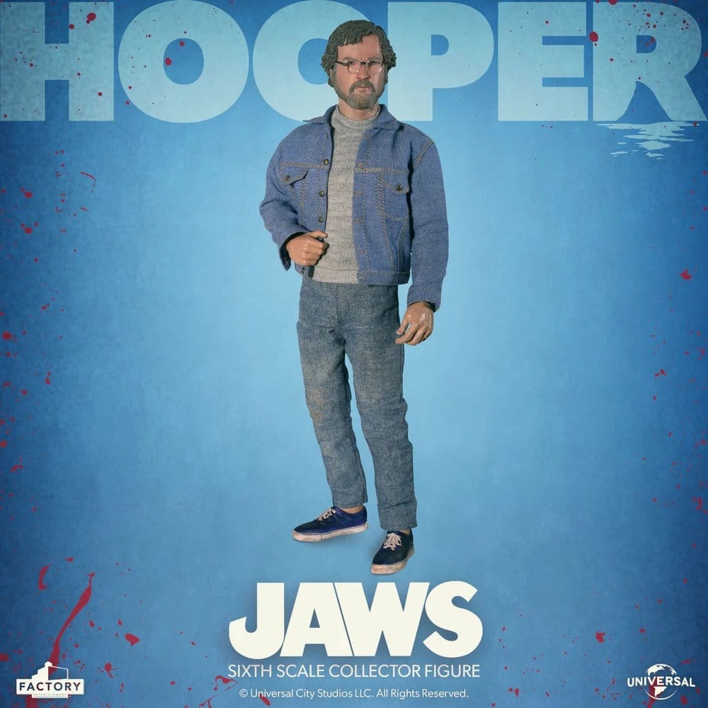 Der weiße Hai Actionfigur 1/6 Hooper 15 cm