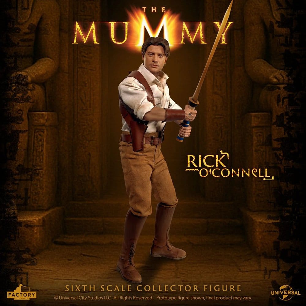 Die Mumie Actionfigur 1/6 Rick O’Connell 30 cm