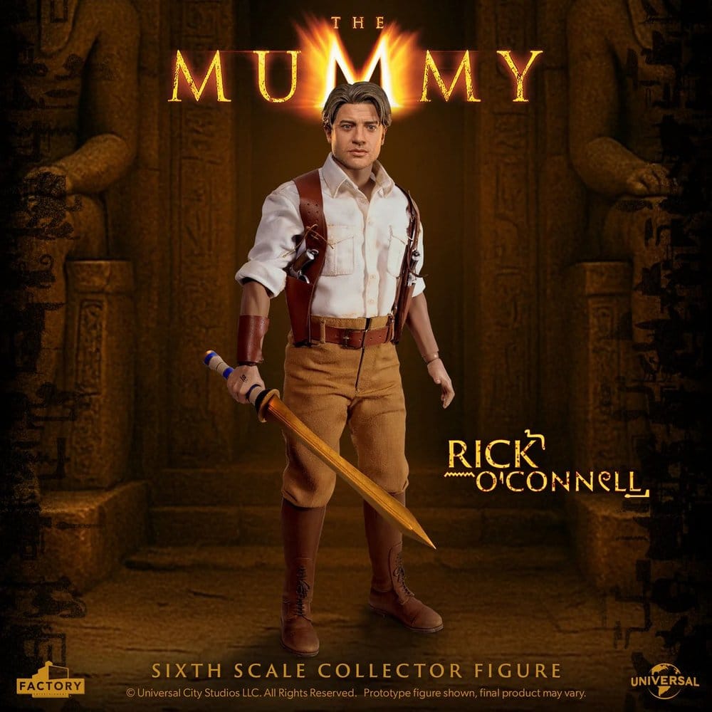Die Mumie Actionfigur 1/6 Rick O’Connell 30 cm