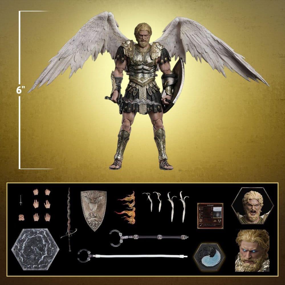 Heroes of Might and Magic III Actionfigur 1/12 Archangel (Deluxe Version) 15 cm