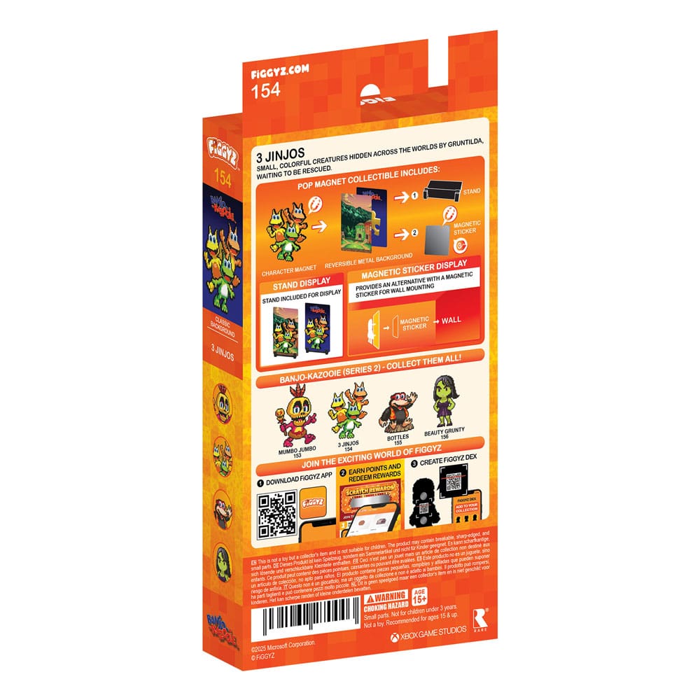 Banjo-Kazooie FiGGYZ Magnet-Sammelfigur Jinjos 11 cm