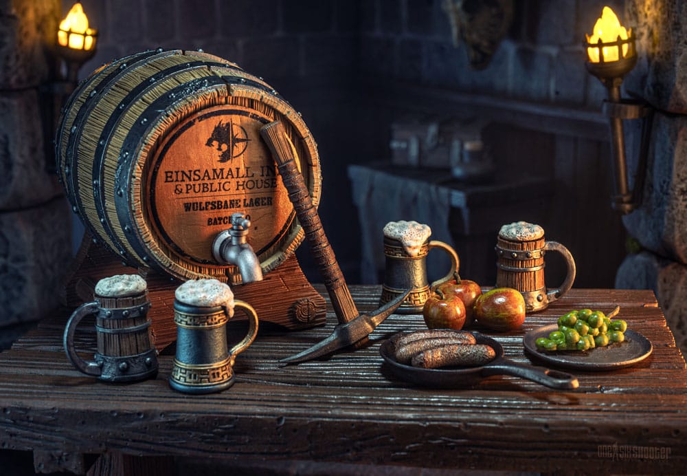 Mythic Legions Horror of Einsamall Zubehör-Set für Actionfiguren Einsamall Inn & Public House Accessory Set