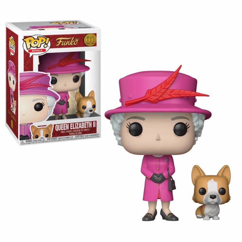 Royal Family POP Vinyl Figur Queen Elizabeth II 9 cm