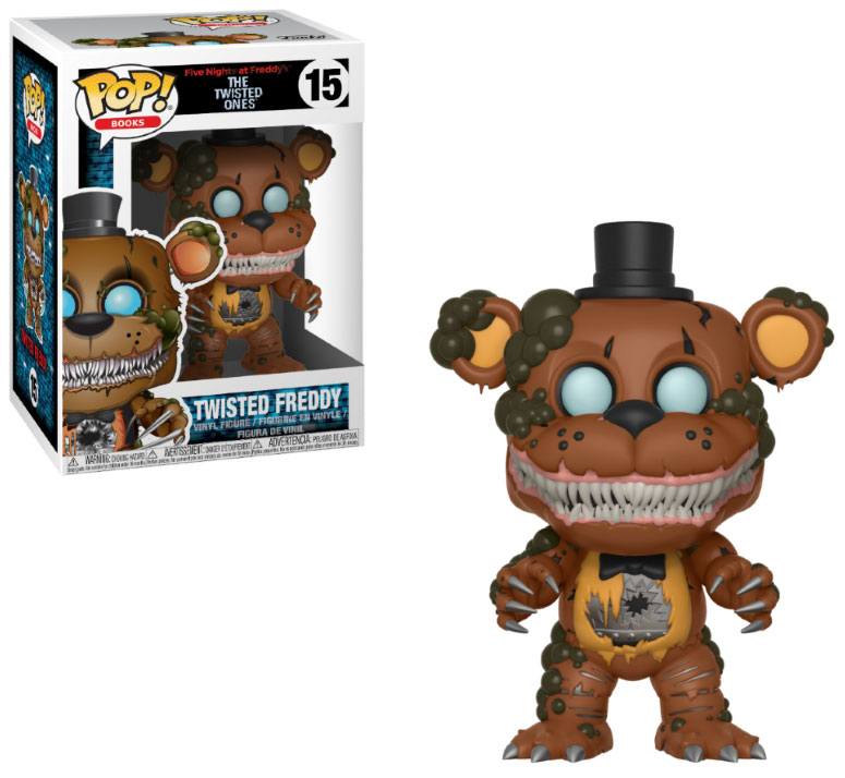 Five Nights at Freddy's The Twisted Ones POP! Books Vinyl Figur Twisted Freddy 9 cm