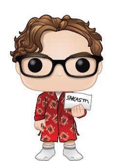 The Big Bang Theory POP! TV Vinyl Figur Leonard 9 cm