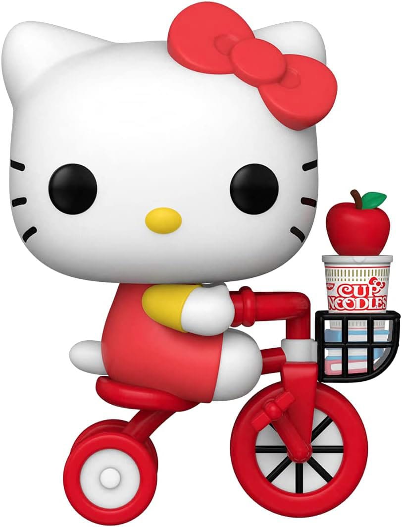 Hello Kitty POP! Sanrio Vinyl Figur HKxNissin- HK on Bike 9 cm