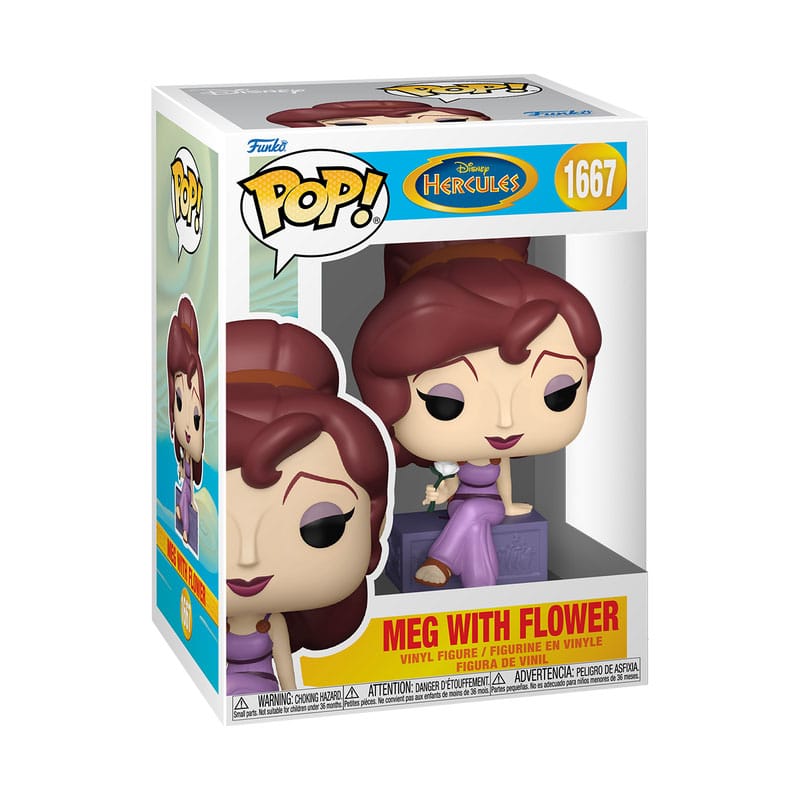 Hercules 25th Anniversary POP! Movies Vinyl Figur Meg with Flower 9 cm