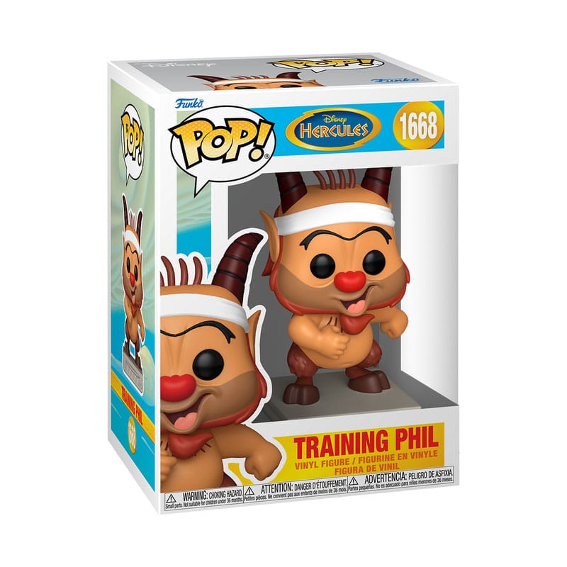 Hercules 25th Anniversary POP! Movies Vinyl Figur Training Phil 9 cm
