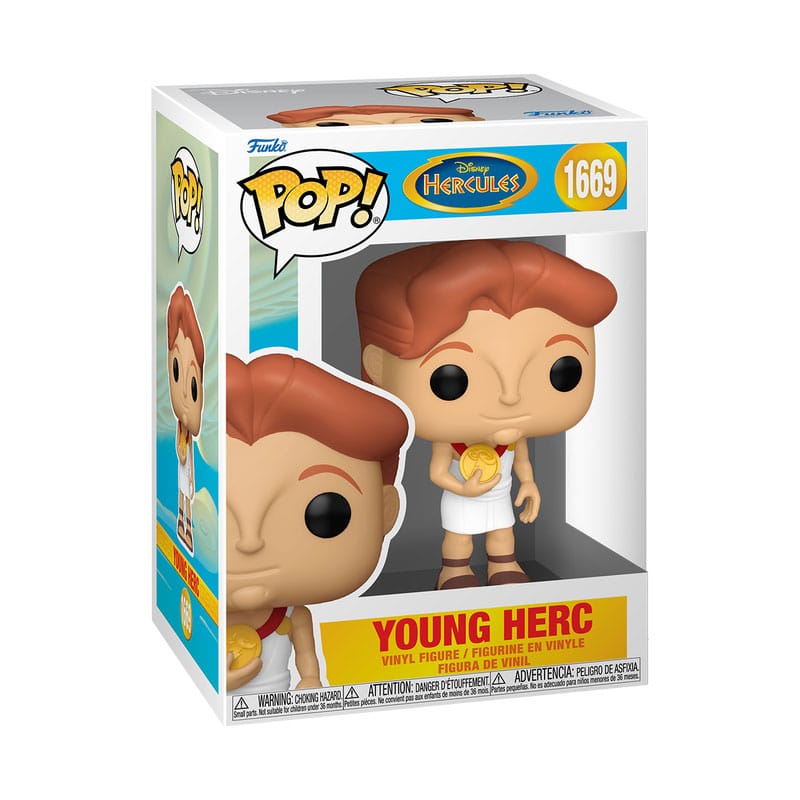 Hercules 25th Anniversary POP! Movies Vinyl Figur Young Hercules 9 cm