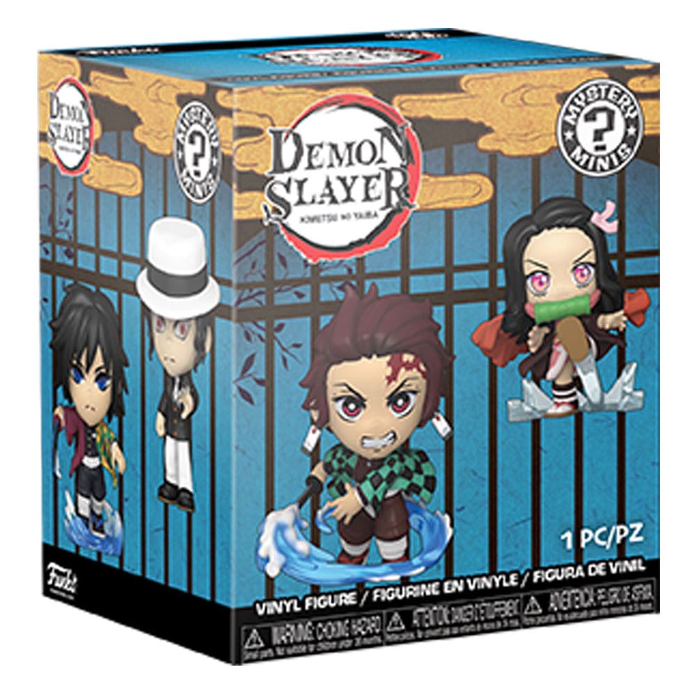 Demon Slayer Mystery Minis Vinyl Minifiguren 6 cm Display (12)