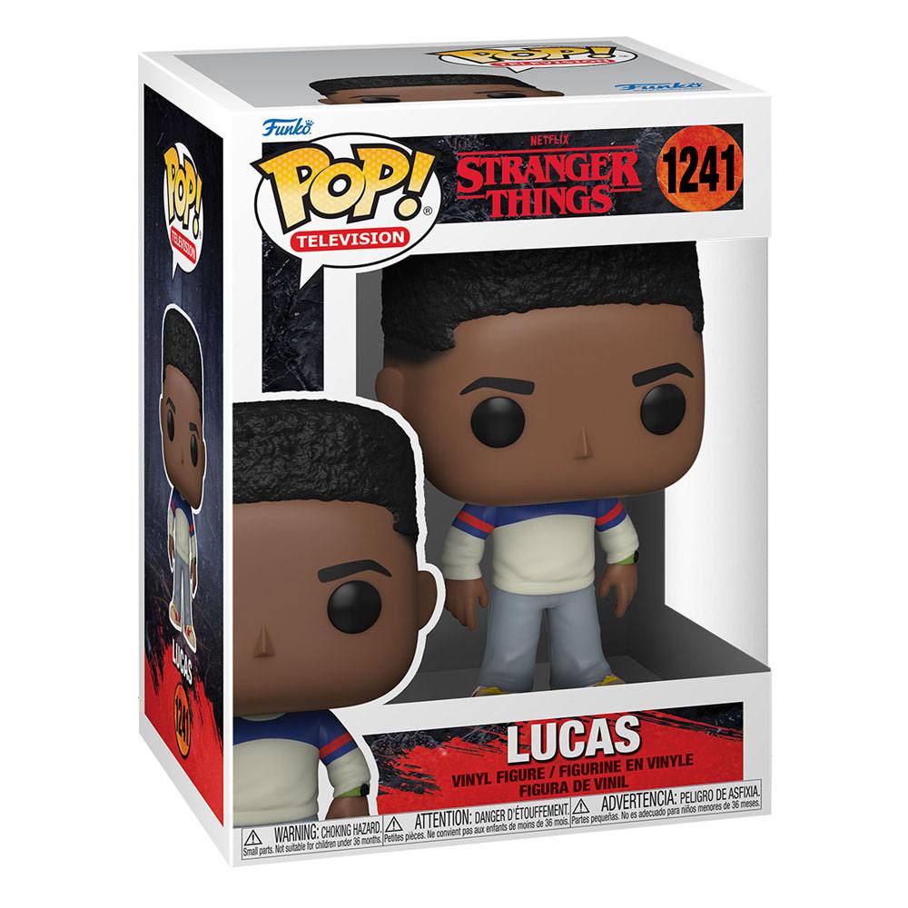 Stranger Things POP! TV Vinyl Figur Lucas 9 cm