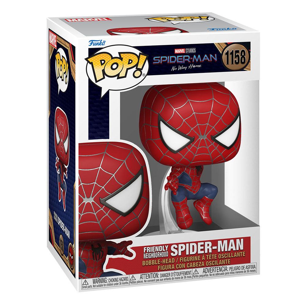 Spider-Man: No Way Home POP! Marvel Vinyl Figur Friendly Neighborhood 9 cm