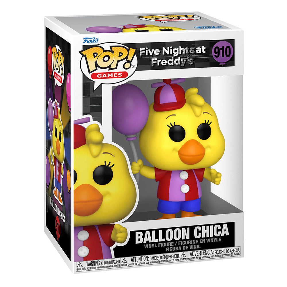 Five Nights at Freddy's Security Breach POP! Games Vinyl Figur Balloon Chica 9 cm