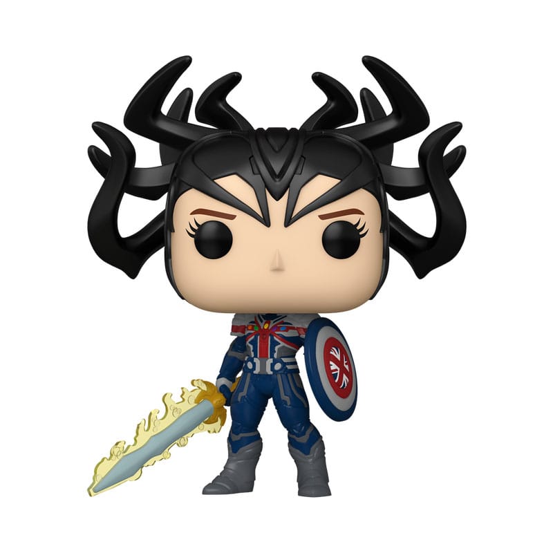 What If...? POP! Animation Vinyl Figur Infinity Captain Carter 9 cm