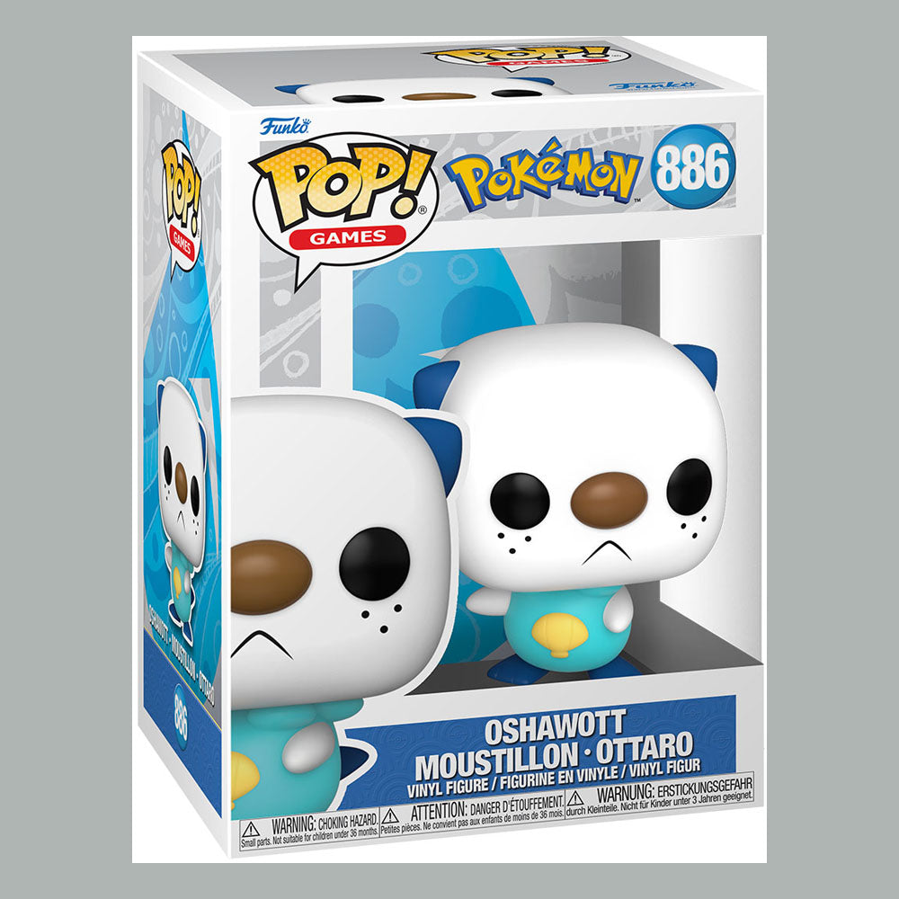 Pokemon POP! Games Vinyl Figur Oshawott (EMEA) 9 cm