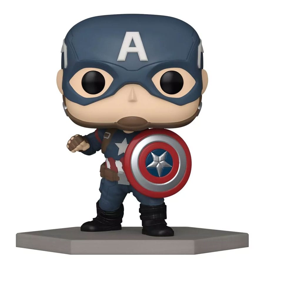 Marvel POP! Animation Vinyl Figur Captain America Exclusive 9 cm