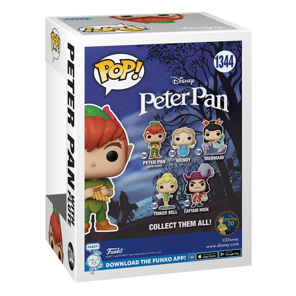 Peter Pan 70th Anniversary POP! Disney Vinyl Figur Peter 9 cm