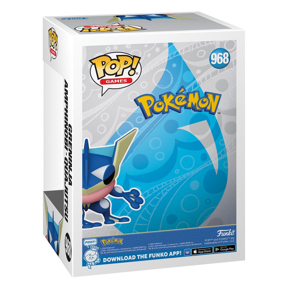 Pokémon POP! Games Vinyl Figur Greninja(EMEA) 9 cm