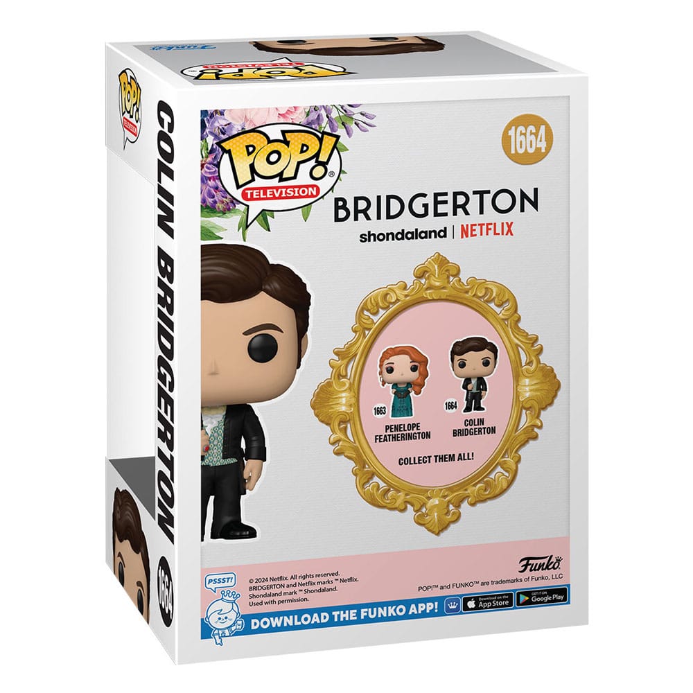 Bridgerton POP! TV Vinyl Figur Colin Bridgerton 9 cm
