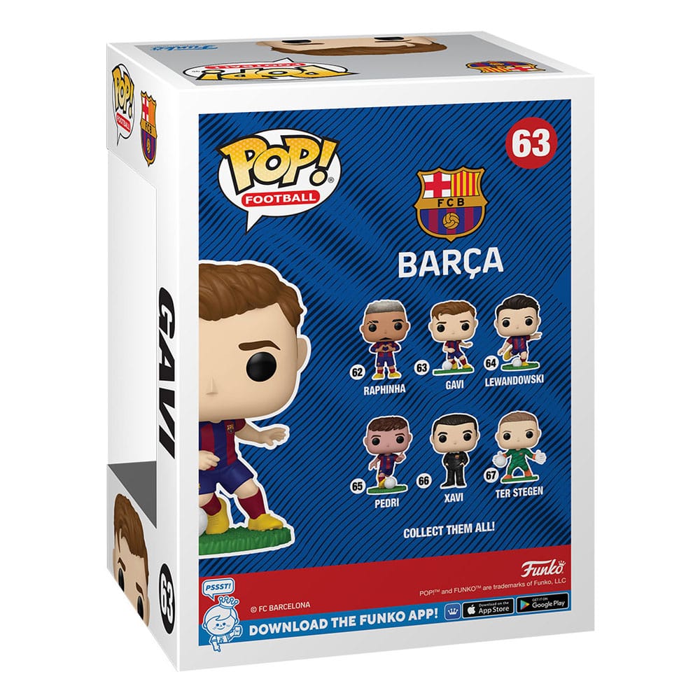 EFL POP! Football Vinyl Figur Barcelona - Gavi 9 cm
